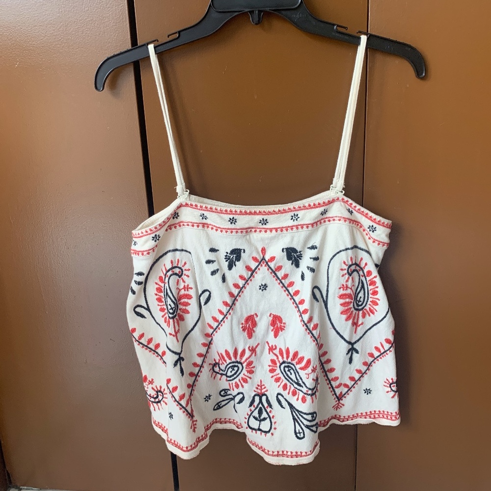 Free People Tank Top with removable straps